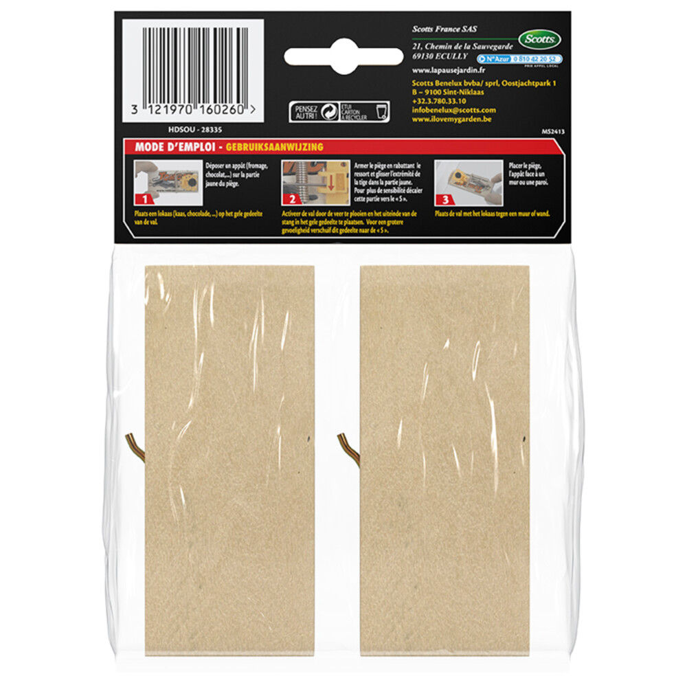 KB Home Defense Muizenval Classic 2 stuks