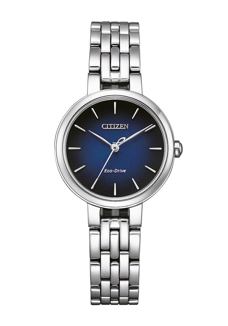 Citizen Eco-Drive Elegance Damenuhr Blau EM0990-81L