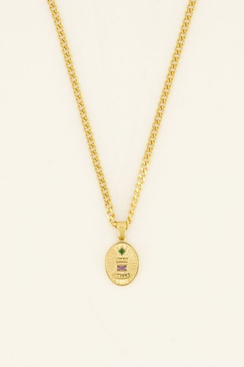 Casa fiore ketting met Ciao Bella hanger