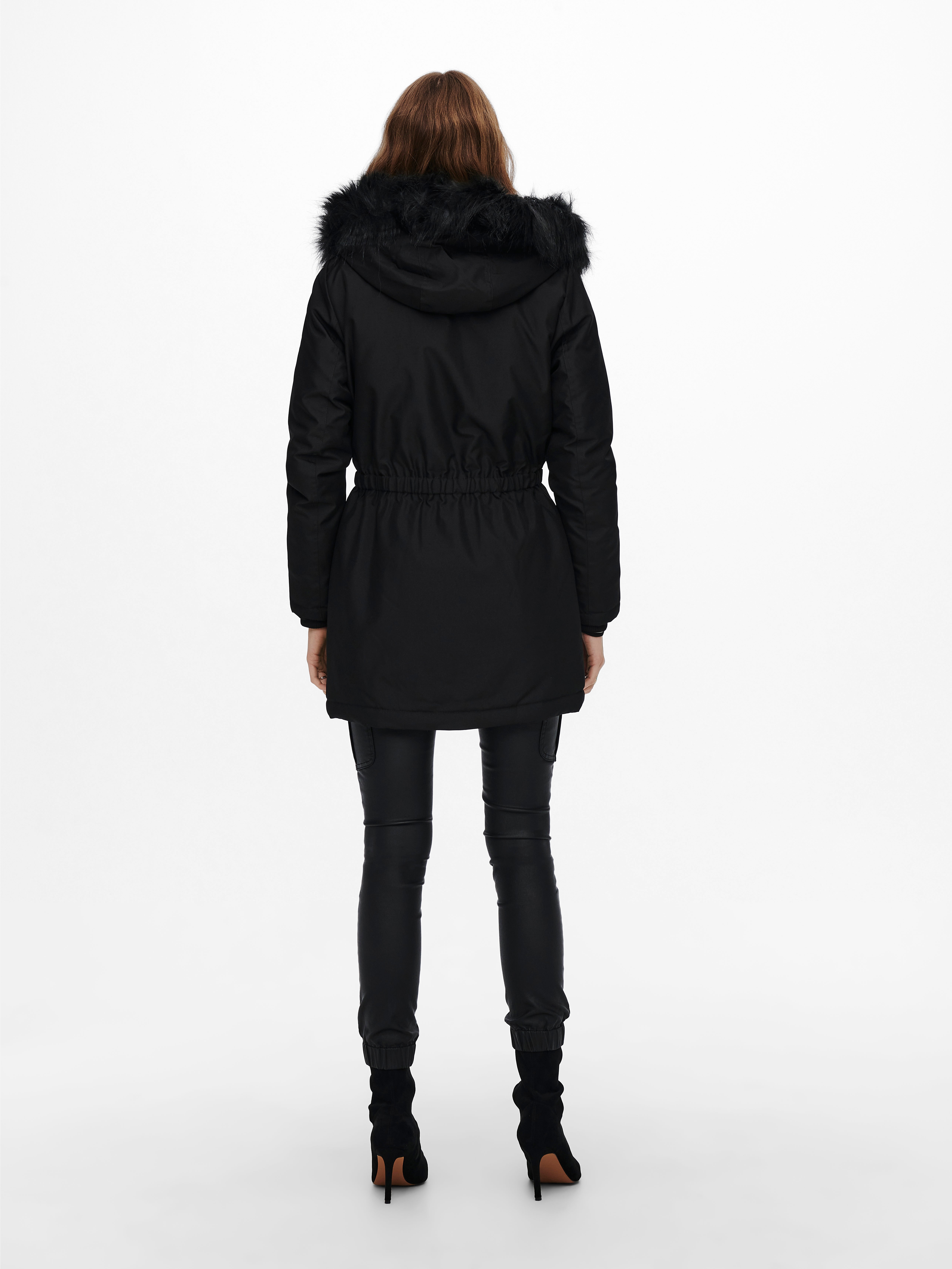 ONLIRIS Langer Parka Black