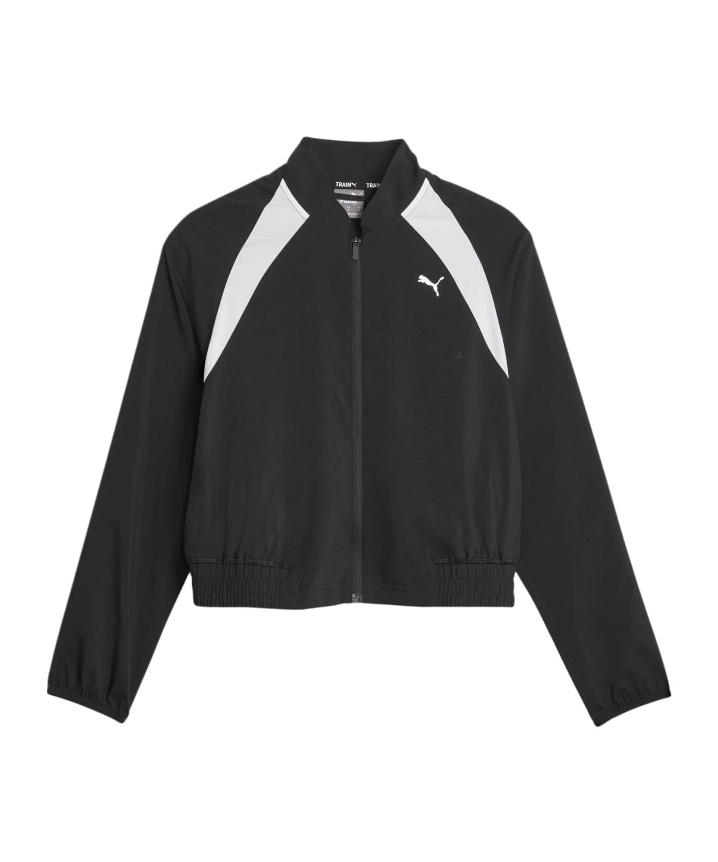 PUMA Fit Woven Fashion Jacke Damen Schwarz F01