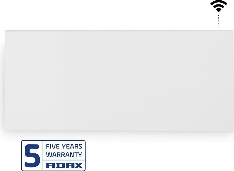 Adax - Neo H - Elektrische Wandradiator - Wit - 100 W - Slimme Thermostaat