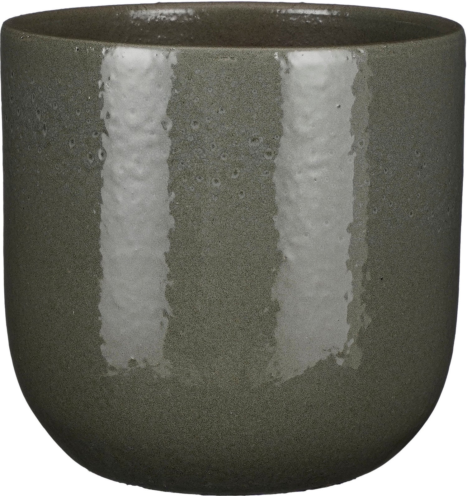 Everydays bloempot Eva groen D 27 H 30 cm