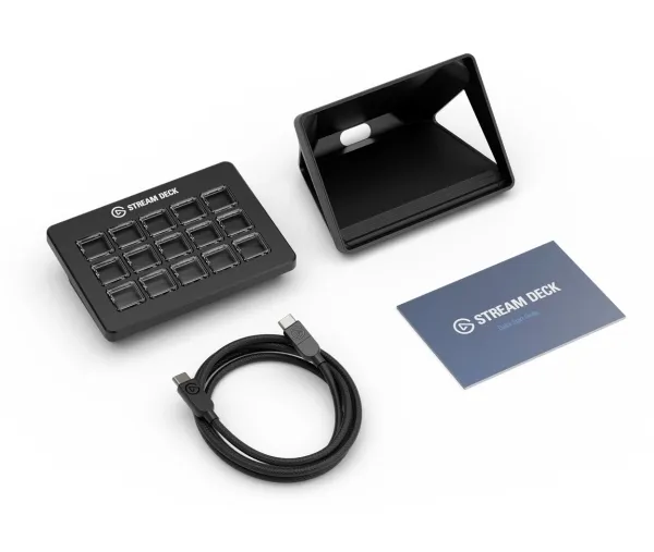 Elgato Stream Deck Scissor Keys, Sort, 15 knapper, 118 mm, 84 mm, 30 mm, 286 g