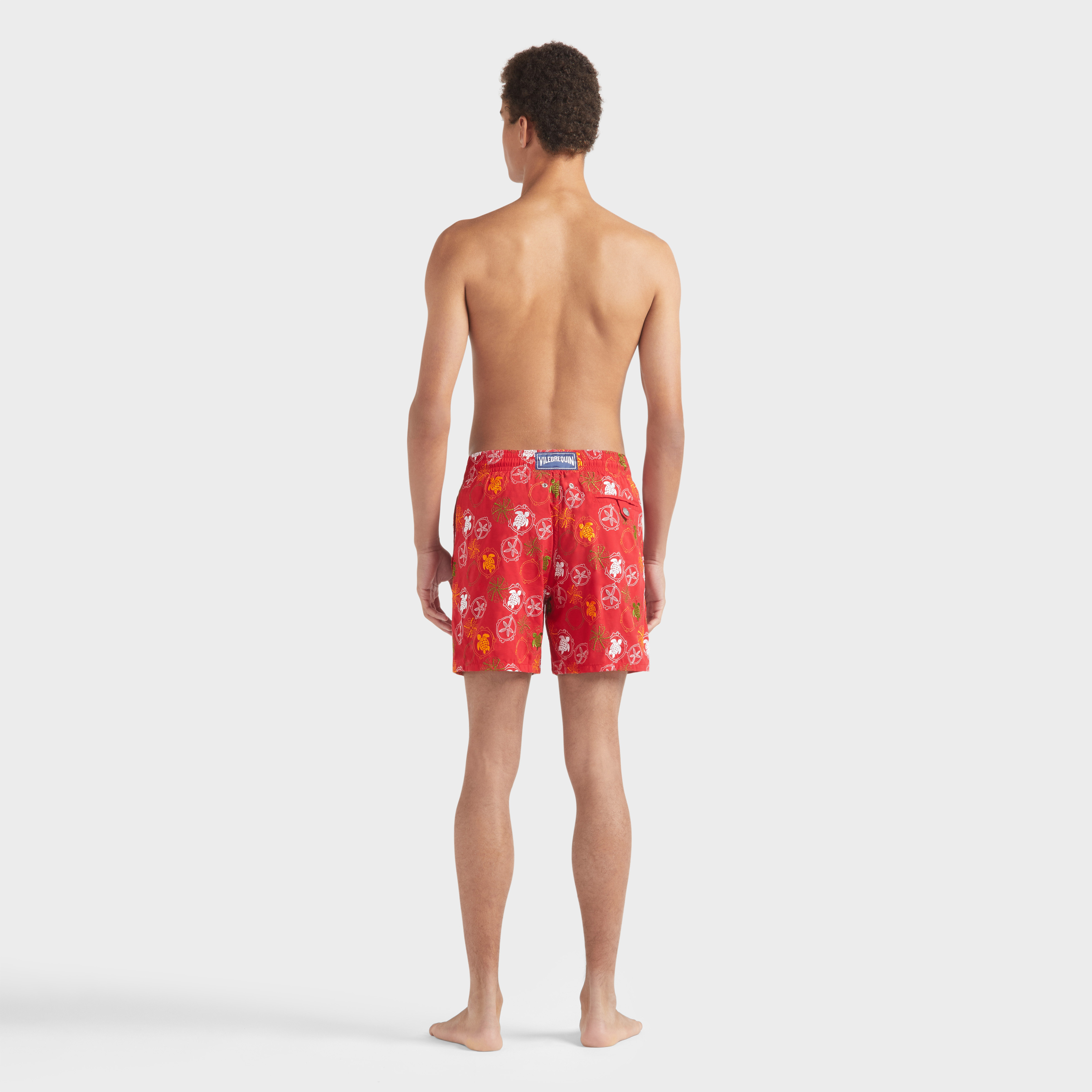 Maillot de bain homme brodé Oursins - Edition Limitée