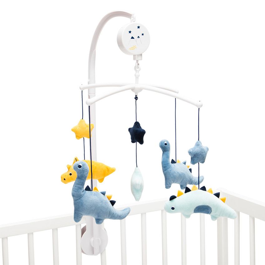 Mobile musical Mes amis les dinos - Bleu moyen