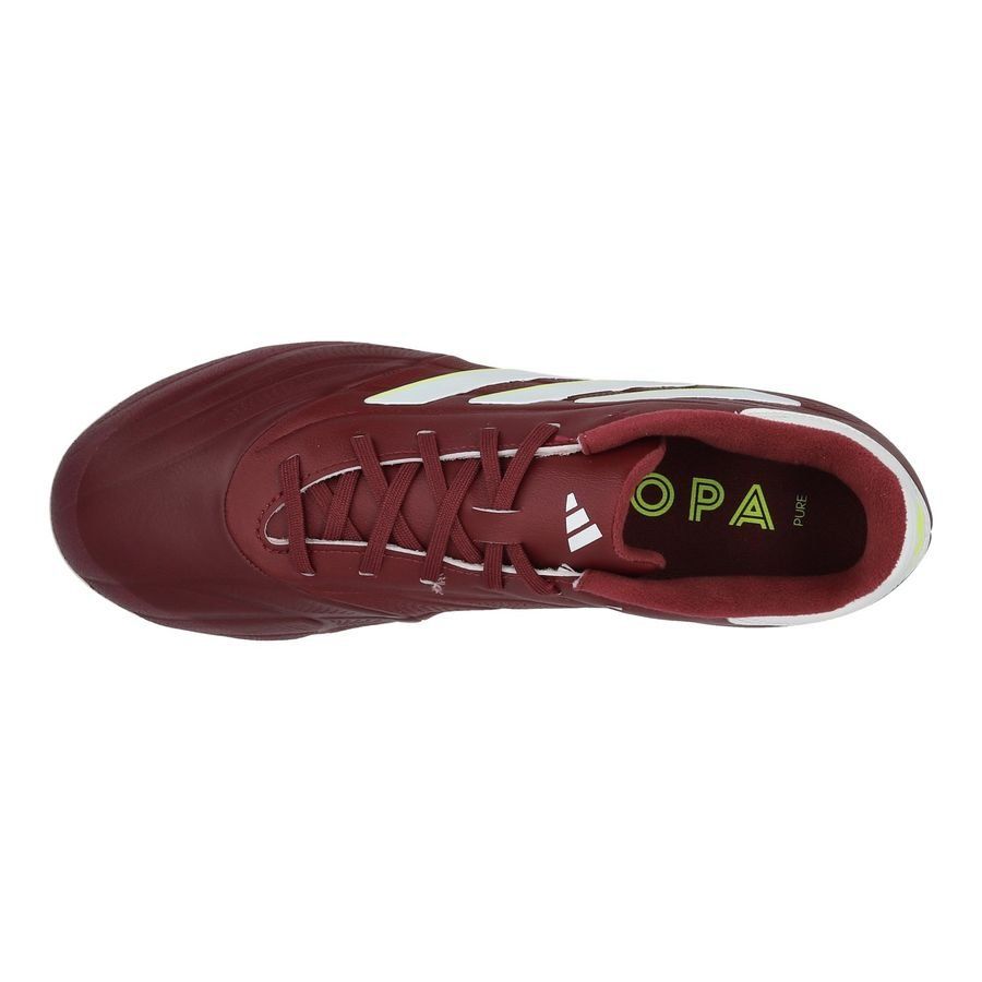 adidas Copa Pure 2 League 2G/3G AG Energy Citrus - Shadow Red/Blanc/Jaune