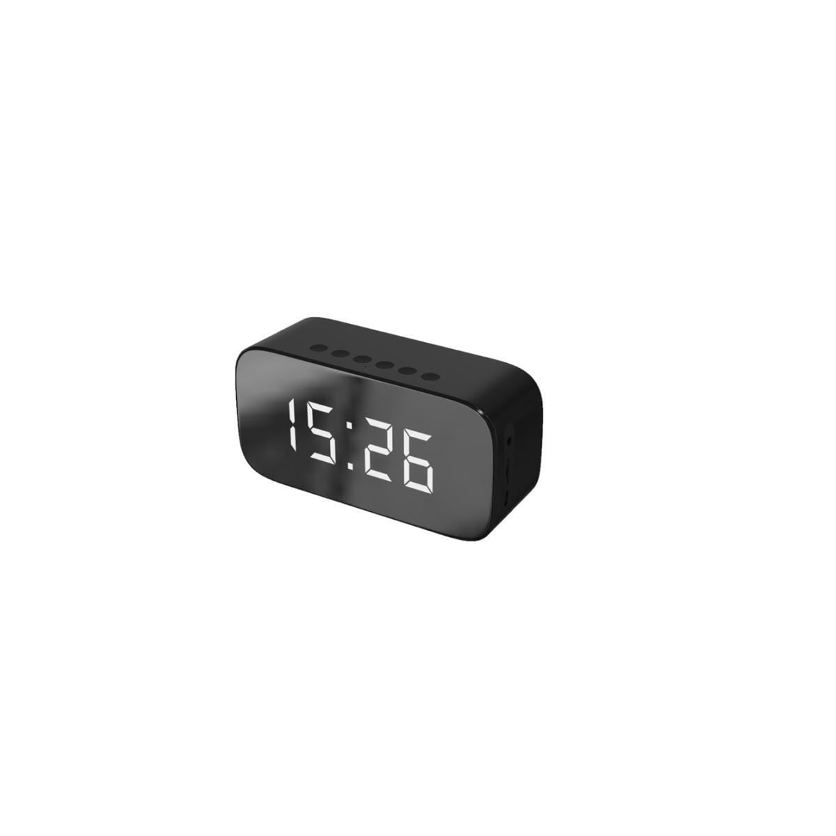 Setty GB-200 vekkerklokke med Bluetooth 5.0, svart