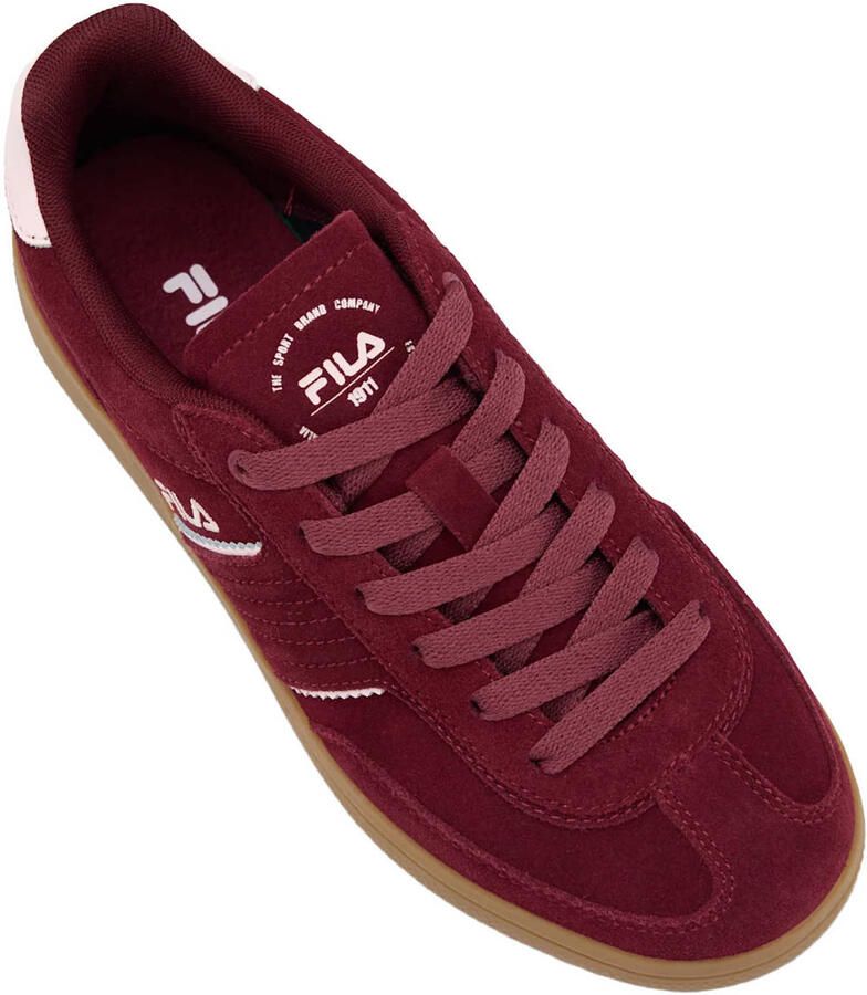 Fila suède sneakers bordeaux