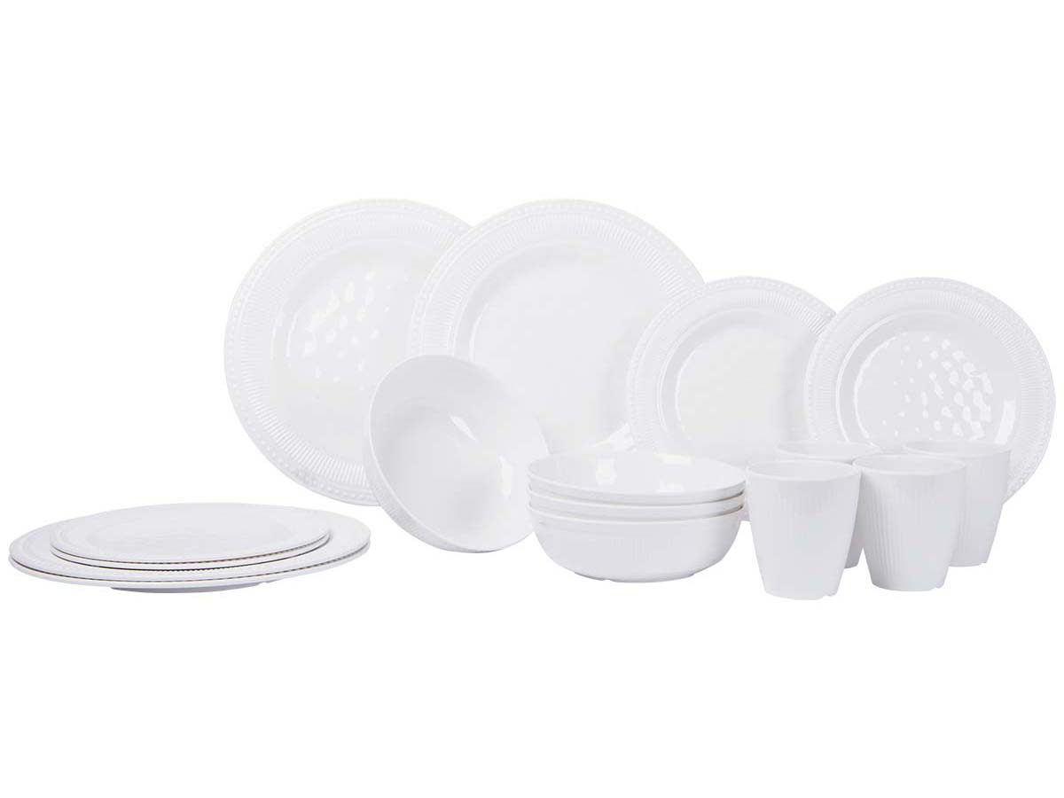 Gimex Royal Line 16- delig serviesset - White