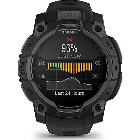 Garmin Instinct 3 Amoled smartwatch - sort