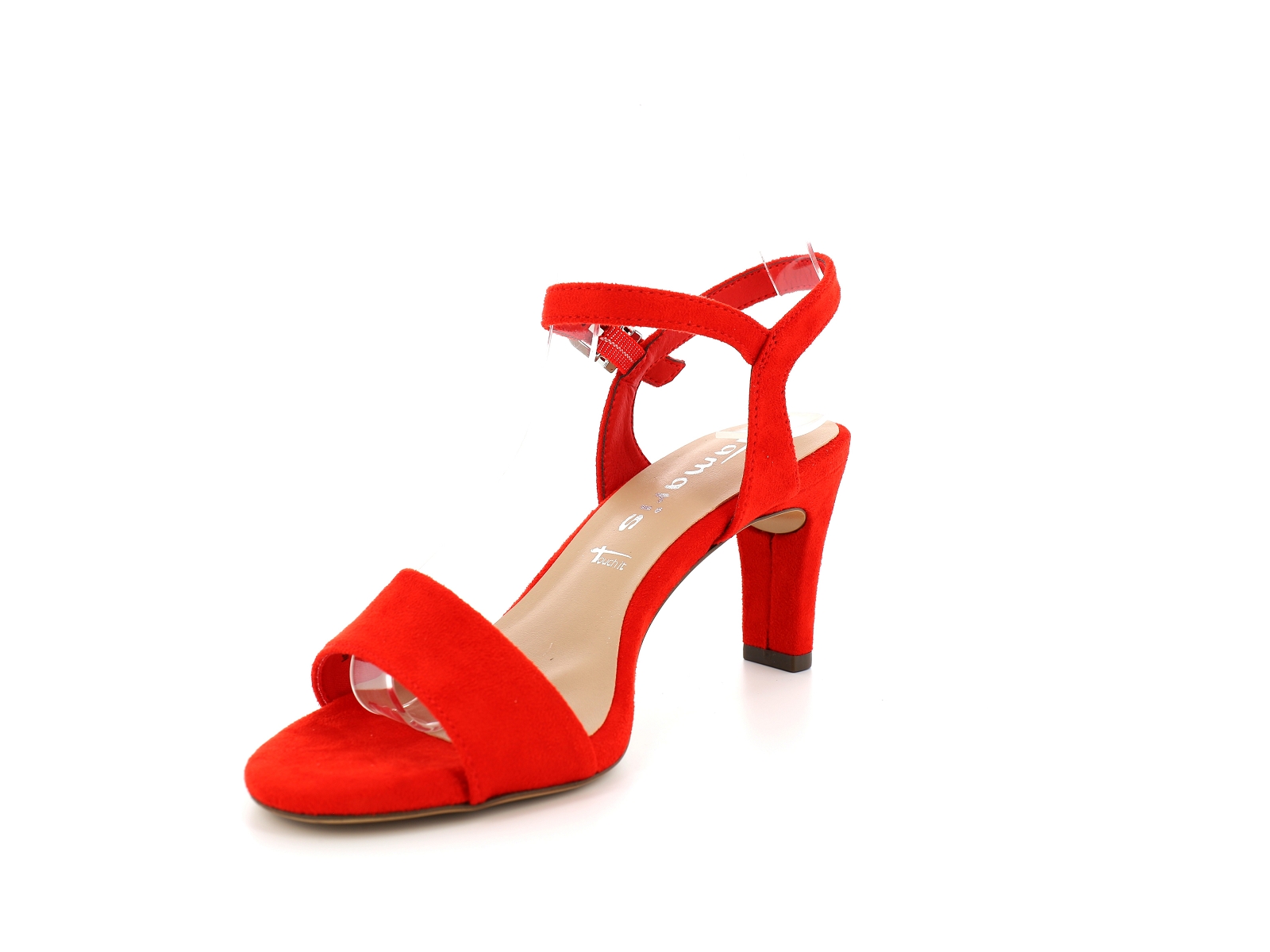 Tamaris-28028 Synthétique Velours Rouge