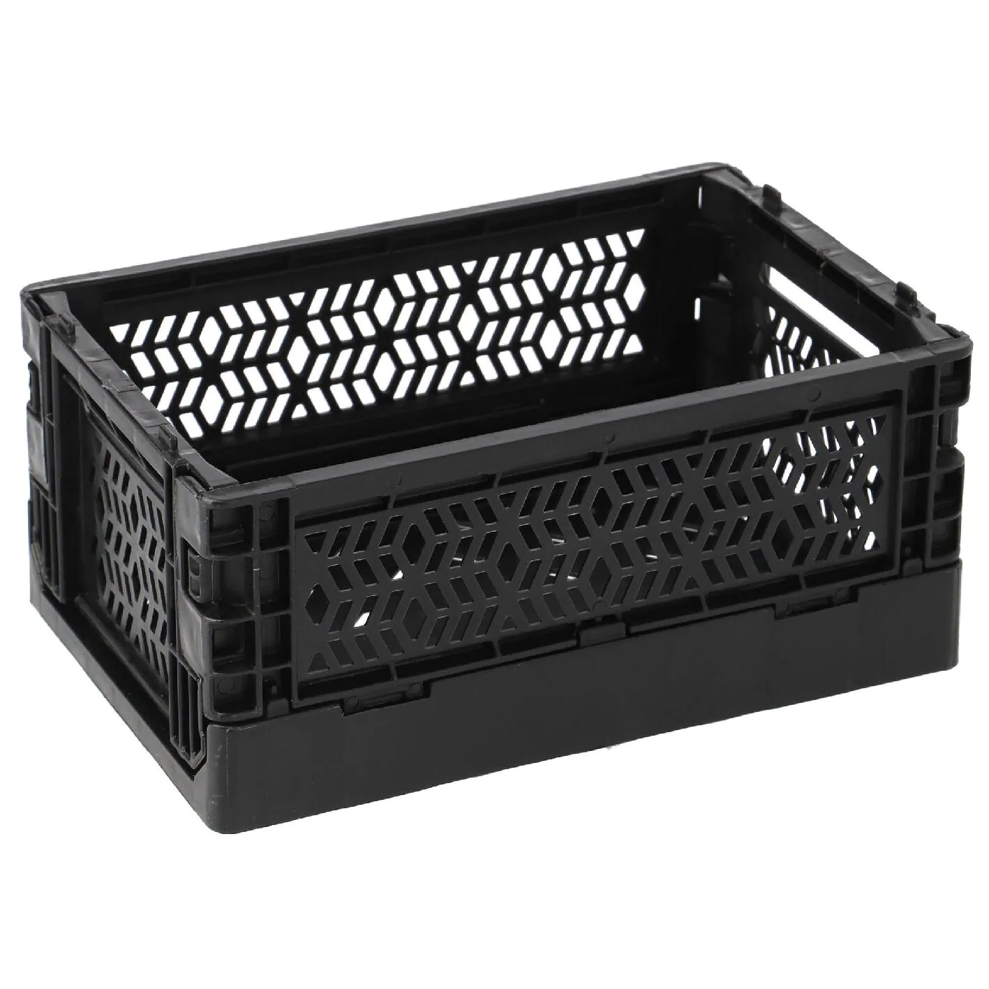 Klappbox, 15 x 9,5 x 6,5 cm, schwarz