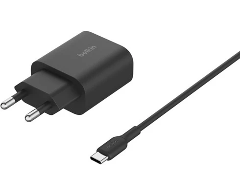 Belkin 3-in-1 MagSafe Compatible Qi2 Wireless Stand/Pad, black