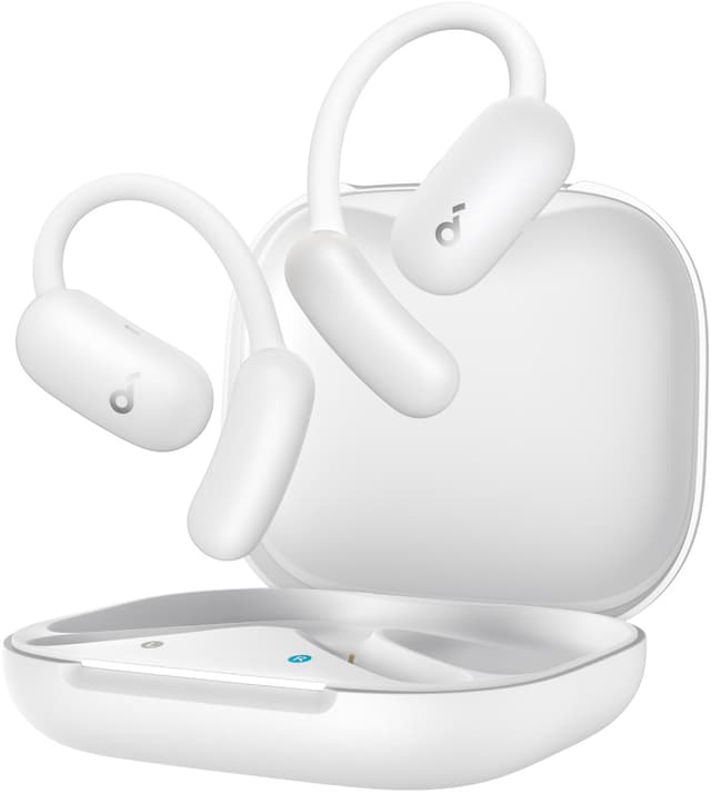 Soundcore AeroFit 2 true wireless in-ear-hovedtelefoner (hvid)