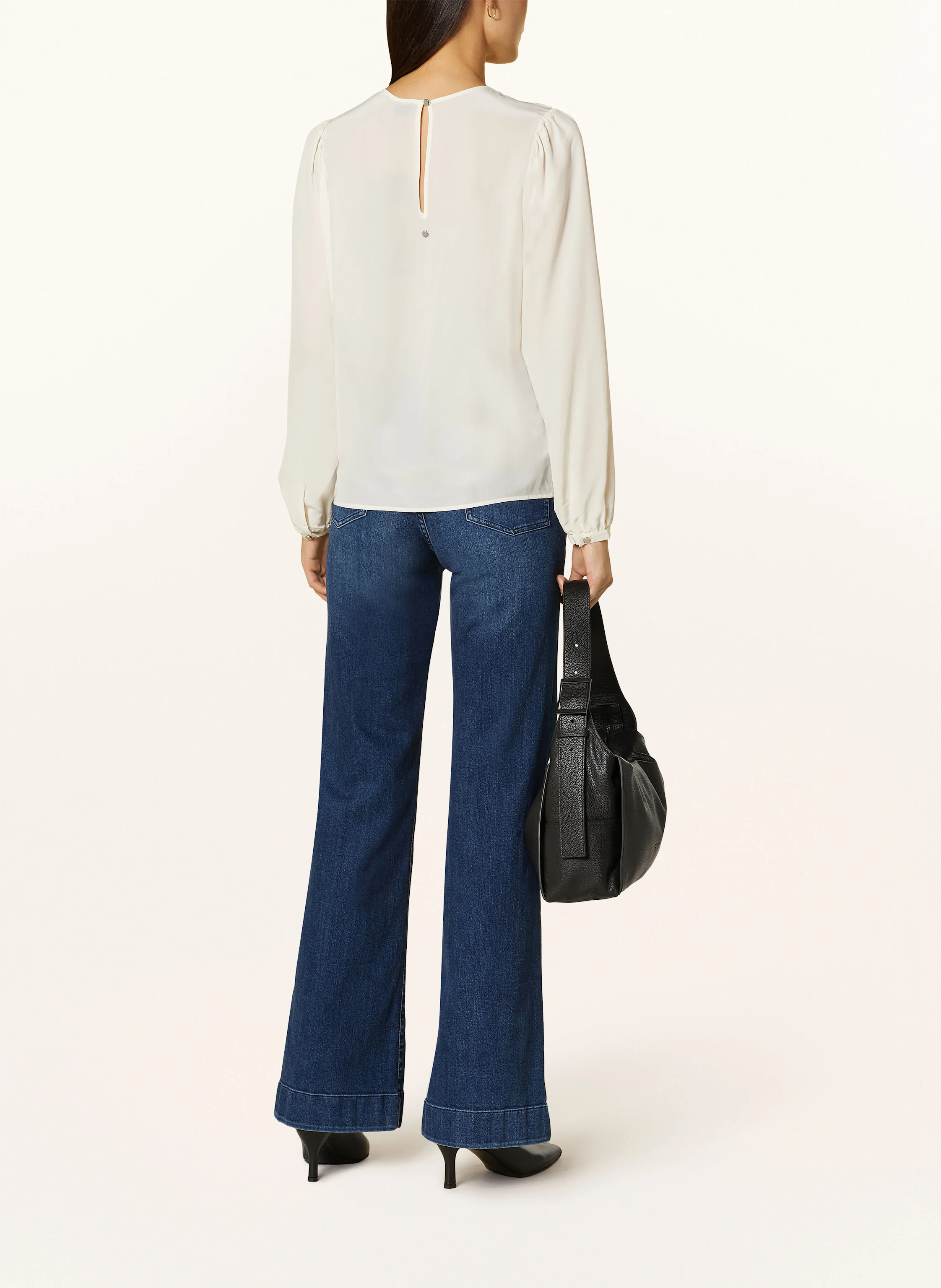 BOSS Blusenshirt IRENNE mit Seide