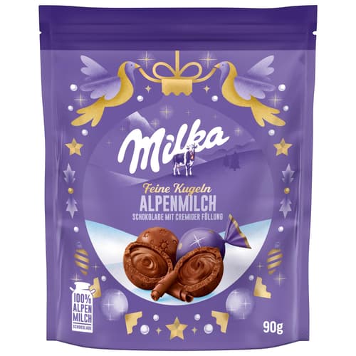 Milka Feine Kugeln Alpenmilch