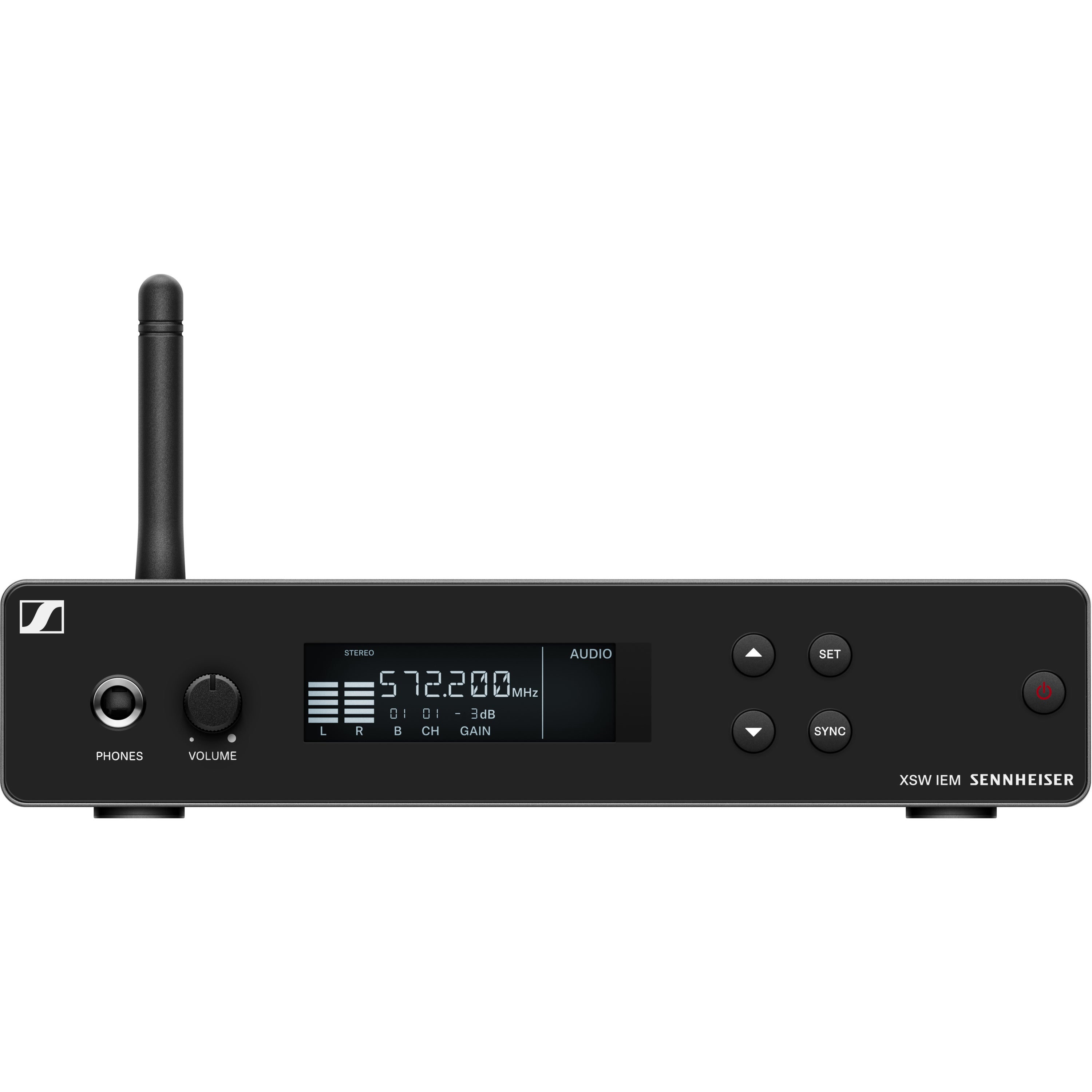 Sennheiser XSW IEM SET - B (572 - 596 MHz) complete monitorset