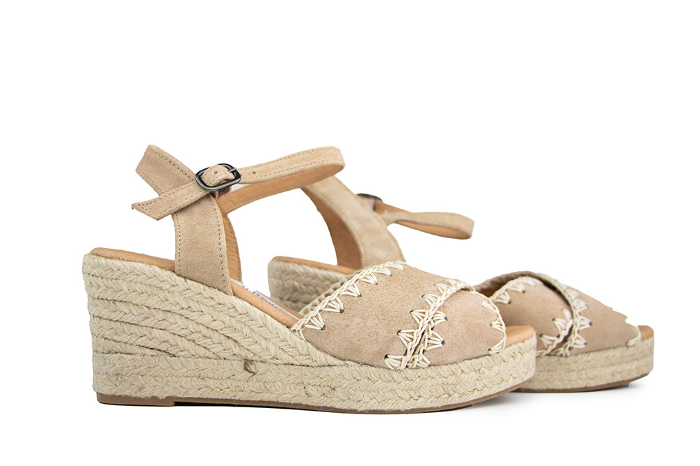 Via Vai Espadrille Luisa Ayla Sierra Noisette