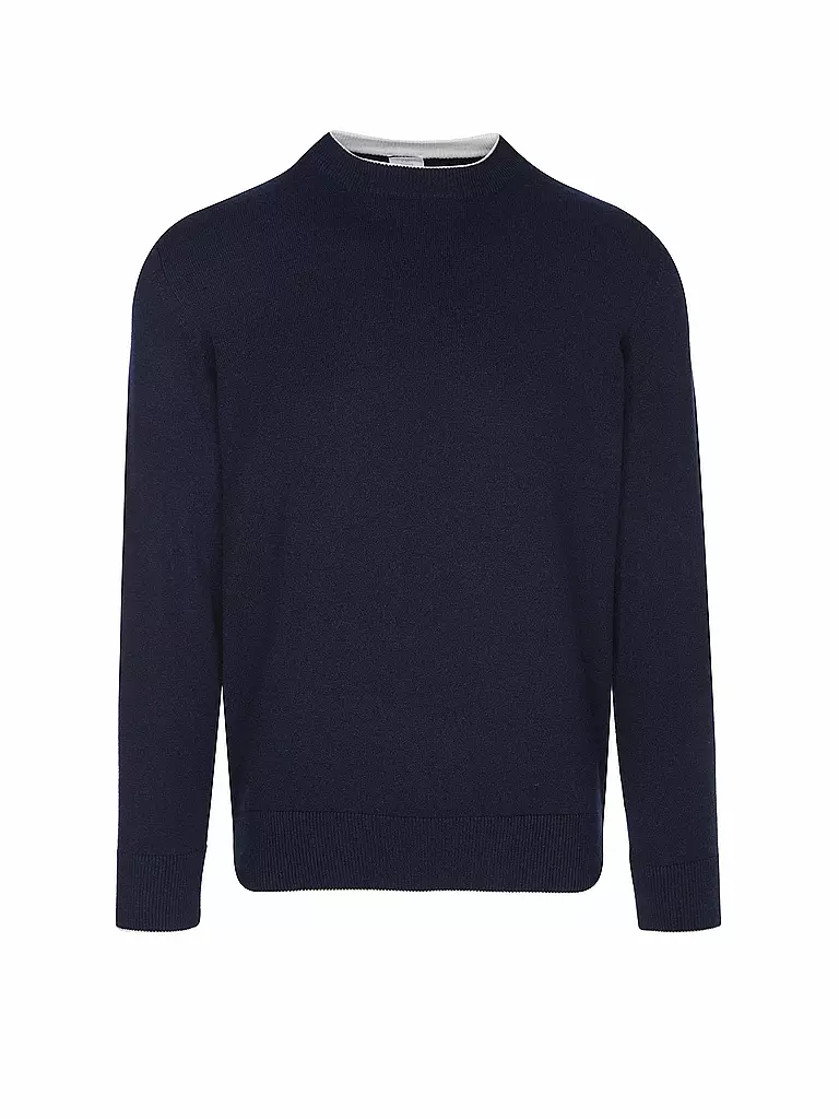 ELEVENTY Kaschmirpullover dunkelblau