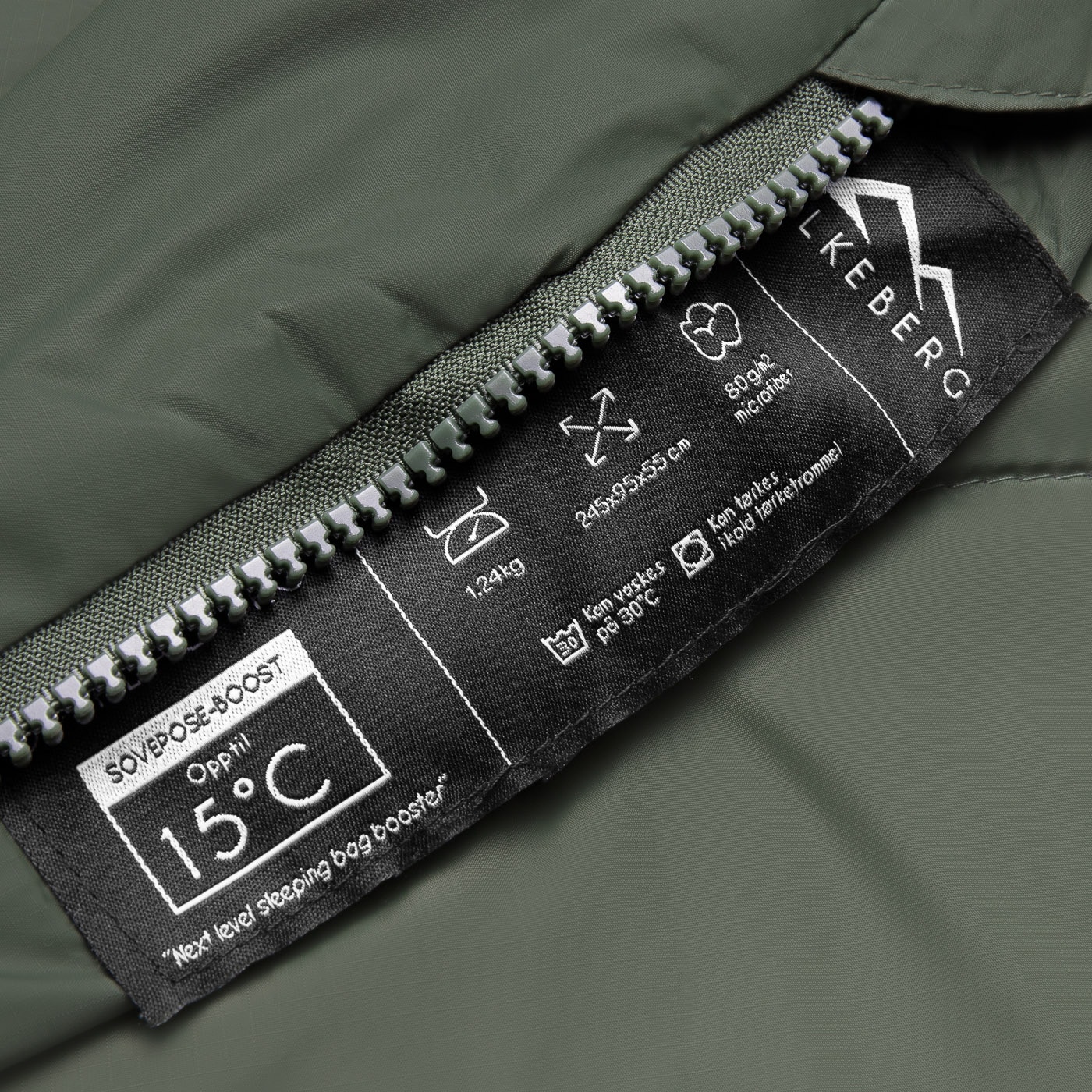 Falkeberg Overbag Pro, overtrekkspose<br>Opptil 15°C ekstra varme