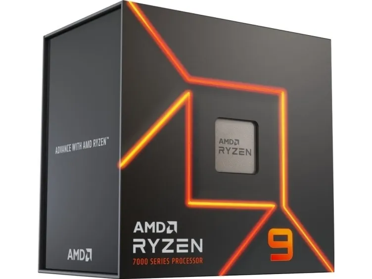 AMD | Ryzen™ 9 7900X - 4.7GHz/5.6GHz - 12 kerner - 24 tråde - 32 MB cache - Socket AM5 - Box