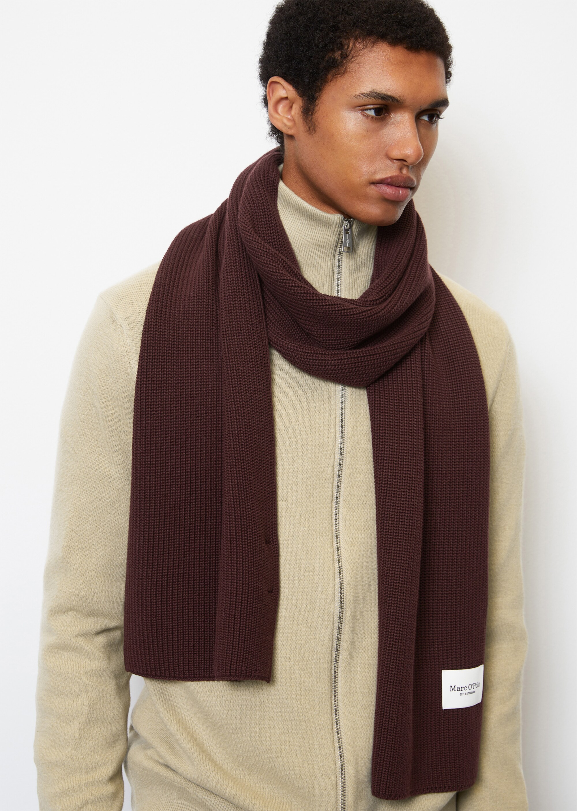DfC Strickschal aus reiner Bio-Baumwolle