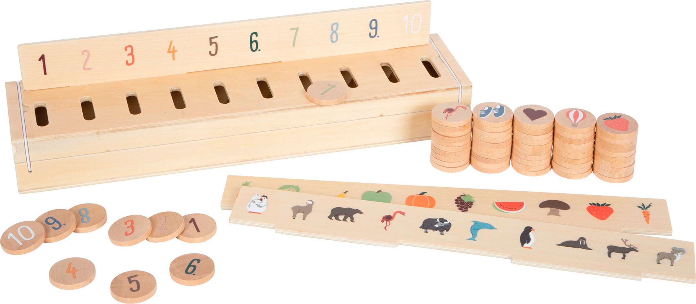 small foot Bildersortierbox Weltentdecker