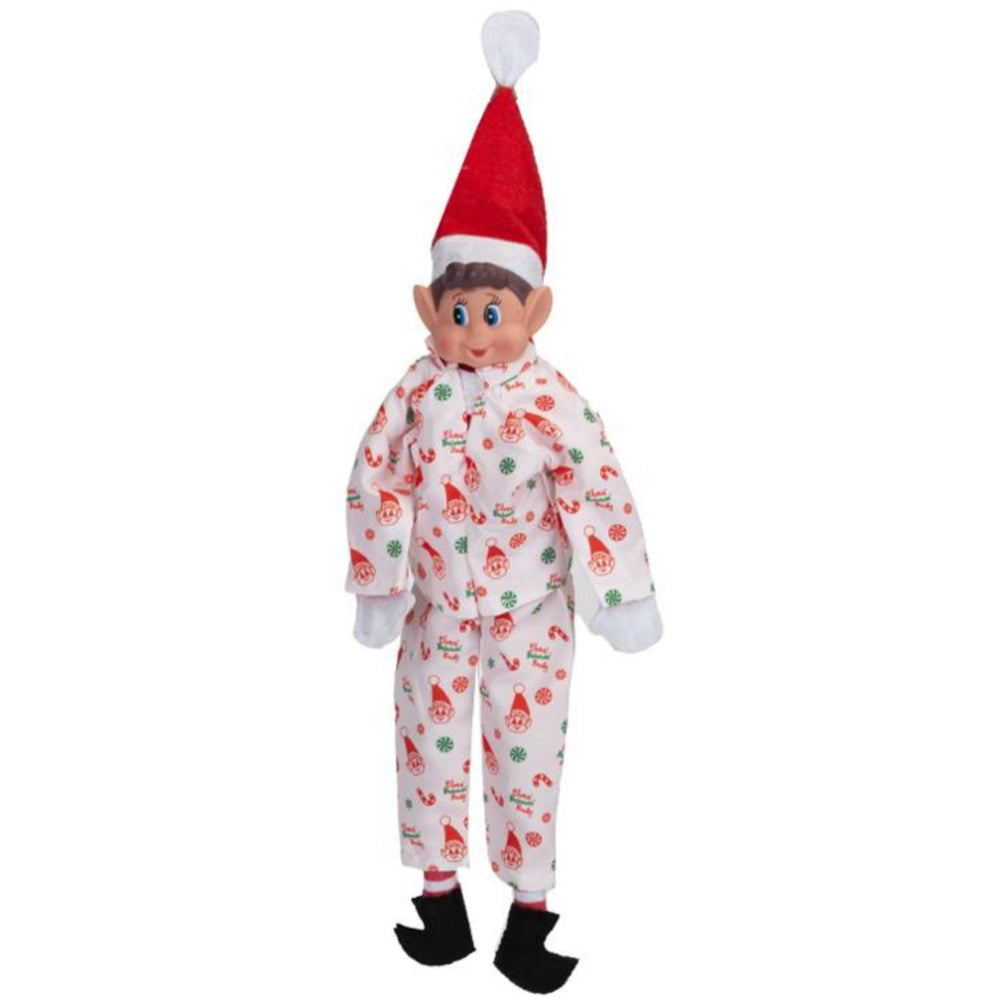 Køb Elves Behavin' Badley White Elf Design Pyjamas