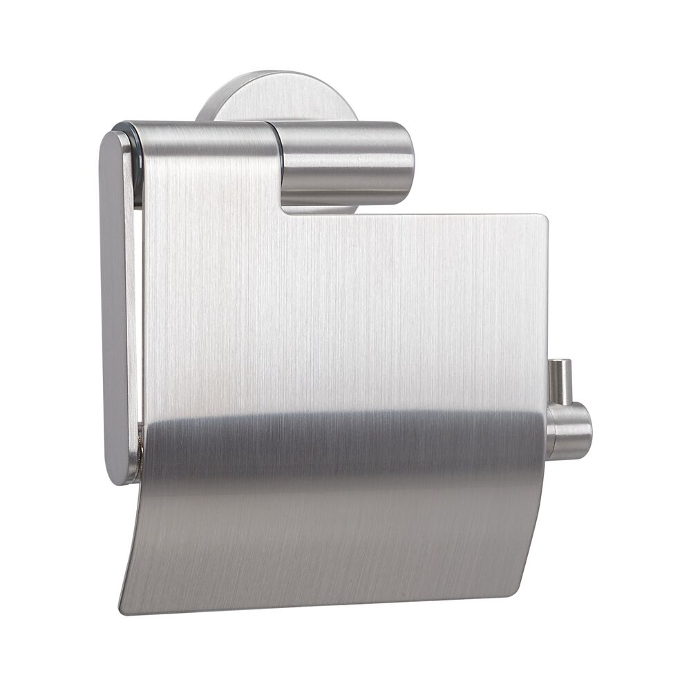 Tiger Boston toiletrolhouder met klep RVS