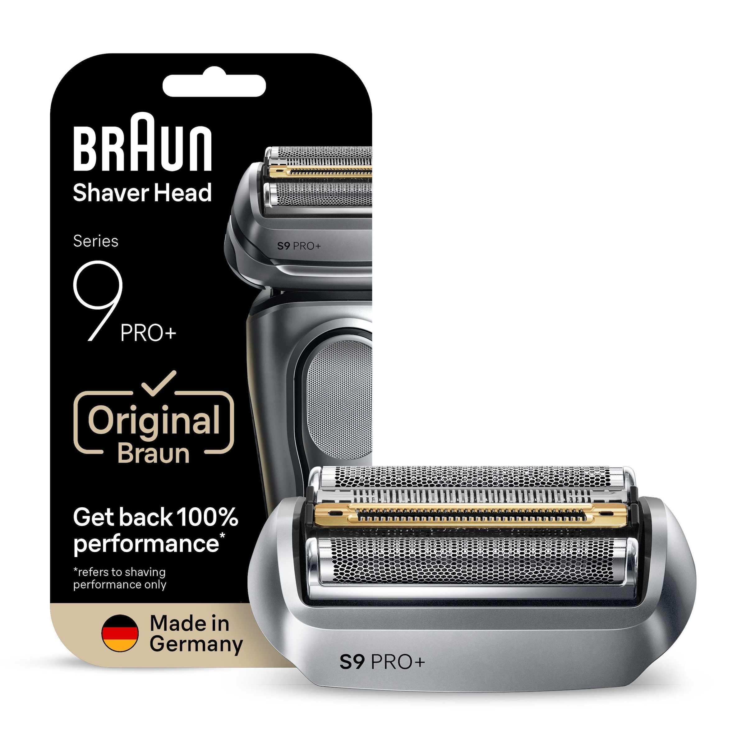 Braun Ersatzscherkopf »Series 9 96M« Kompatibel mit allen Braun Series 9 Rasierern, ORIGINAL vom Hersteller