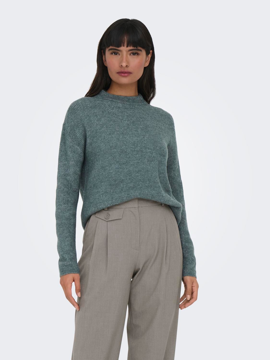 ONLCAMILLA Strickpullover Balsam Green