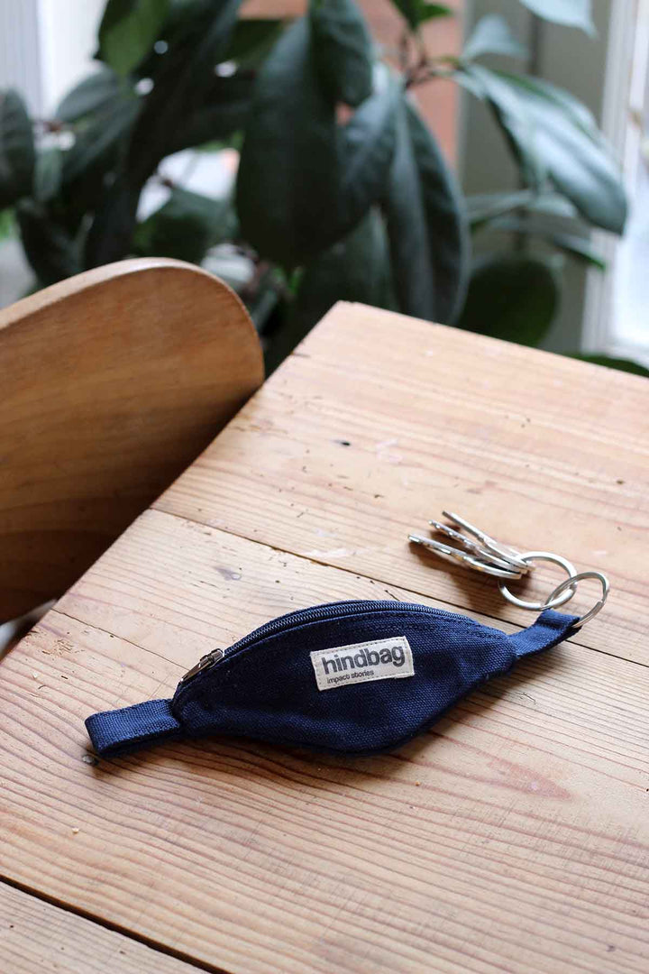 Porte-clés banane Côme Navy