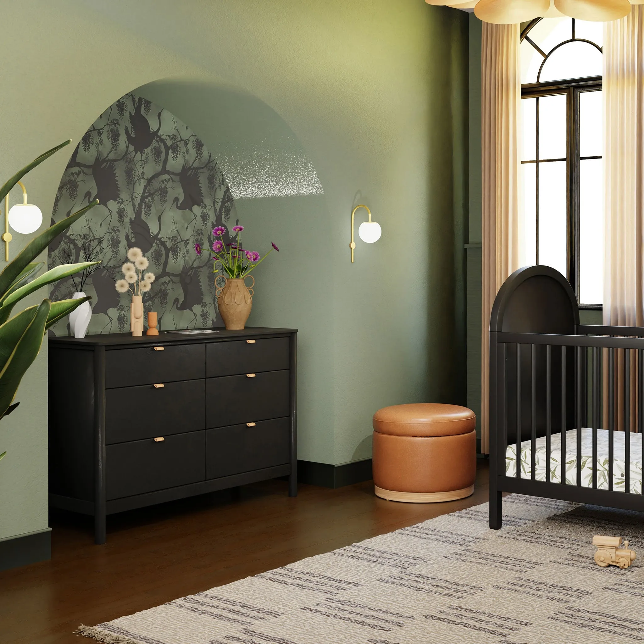 Babyletto Bureau 6 tiroirs Bondi - Noir