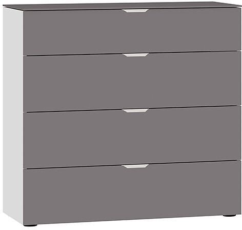 MODUL Kommode - Dunkelgrau / B: 90.0 cm x T: 43.0 cm x H: 87.0 cm
