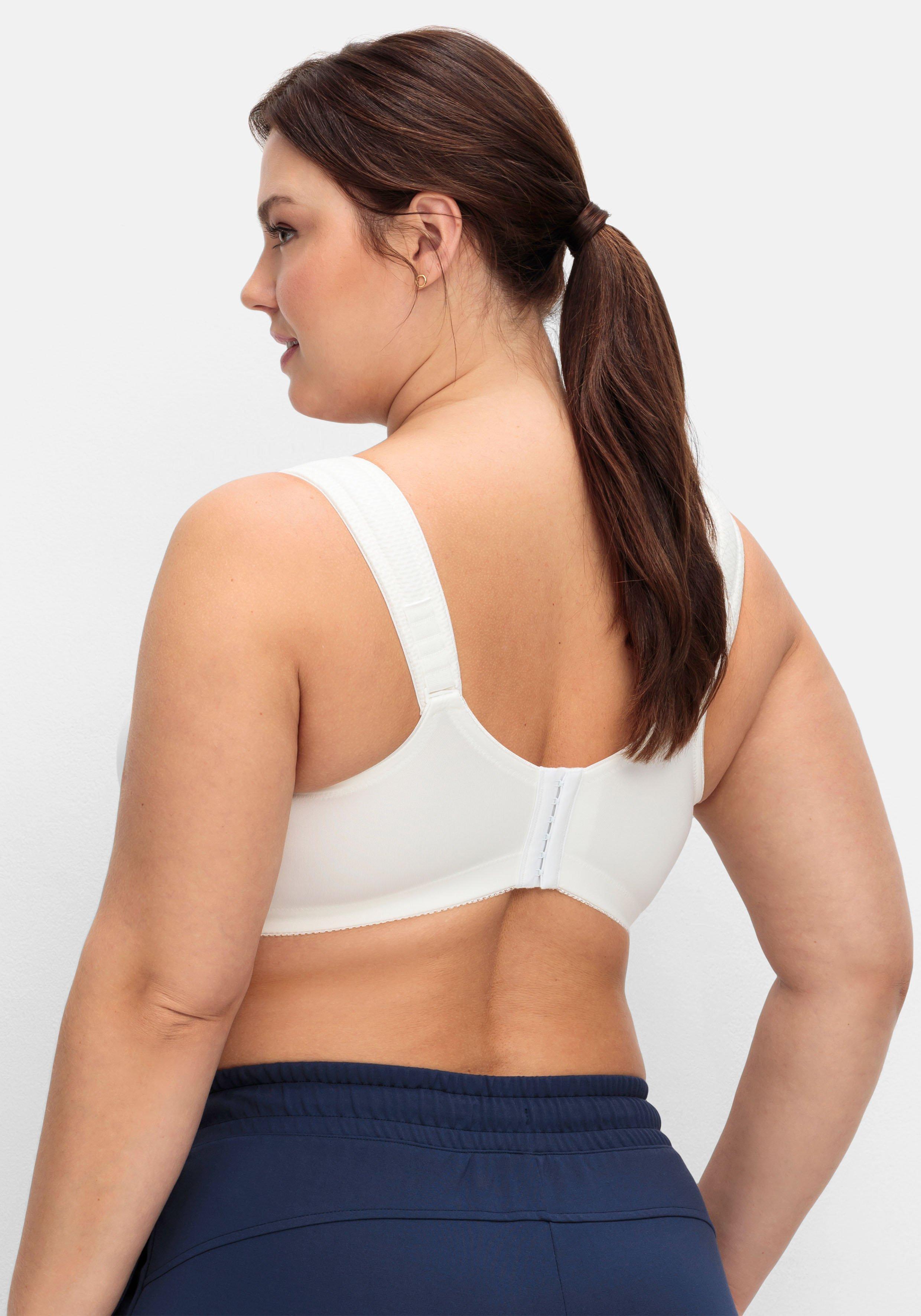 Sport-BH aus COOLMAX®, mit Netzeinsätzen
