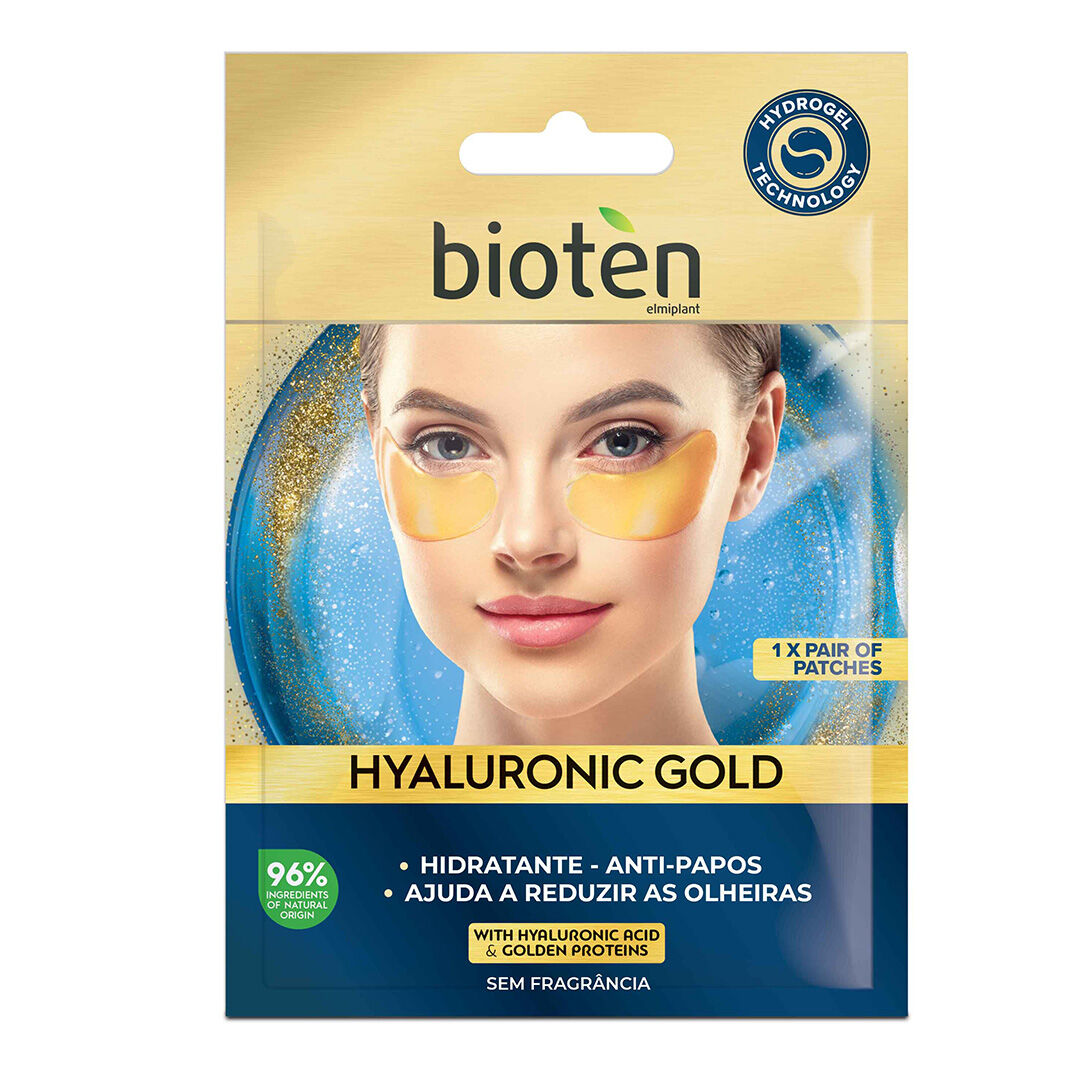 BIOTEN  Patches de olhos Hyaluronic Gold - 2un