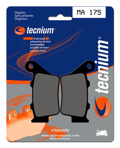 Plaquettes de freins Tecnium route organique - MA175