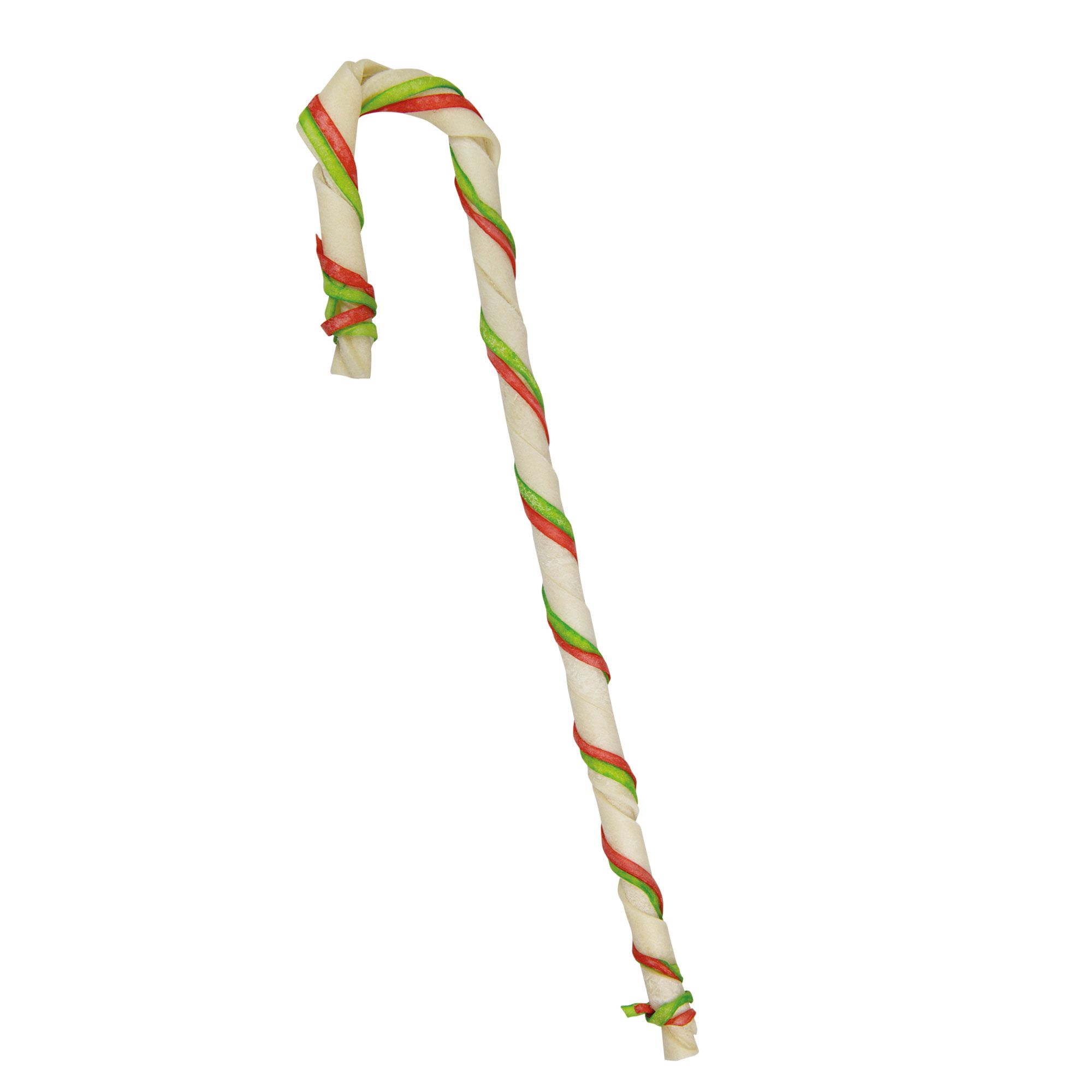 Schecker Kauanack - Rinderhaut Weihnachtsstangen
