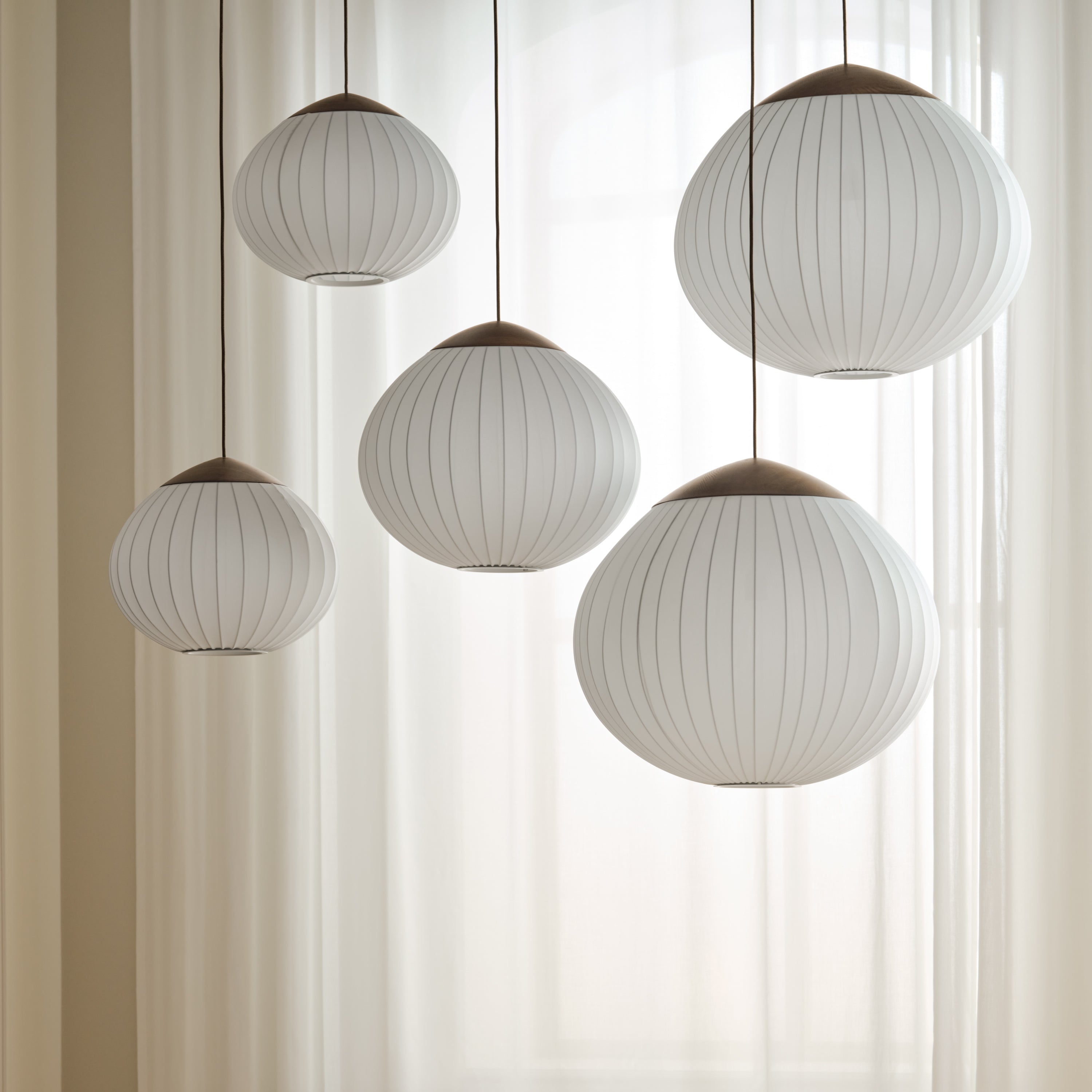 Bolia Acorn Hanglamp Ã 41 cm - Textiel - Eiken