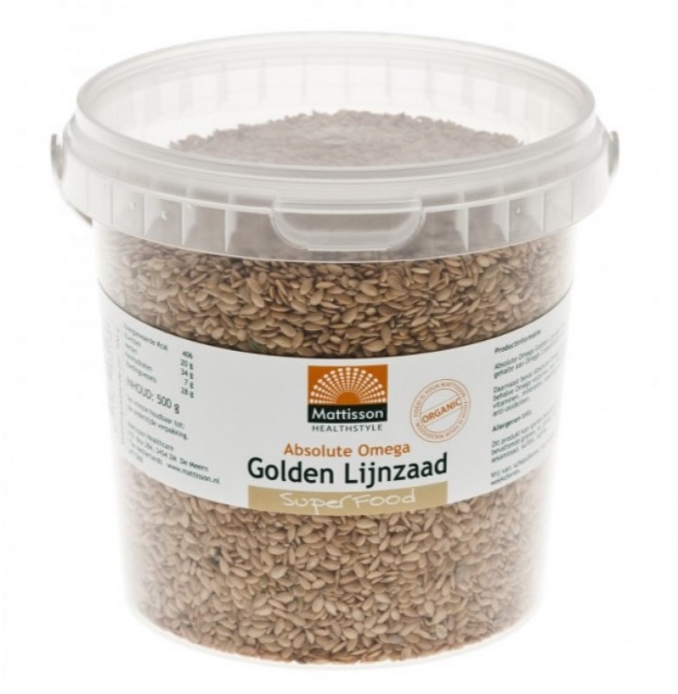 Mattisson Absolute omega golden lijnzaad 500g