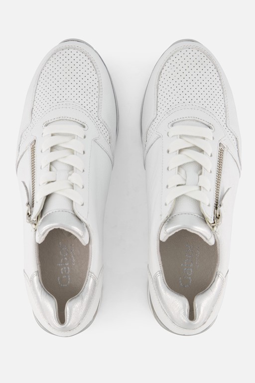 Gabor Sneakers wit Leer