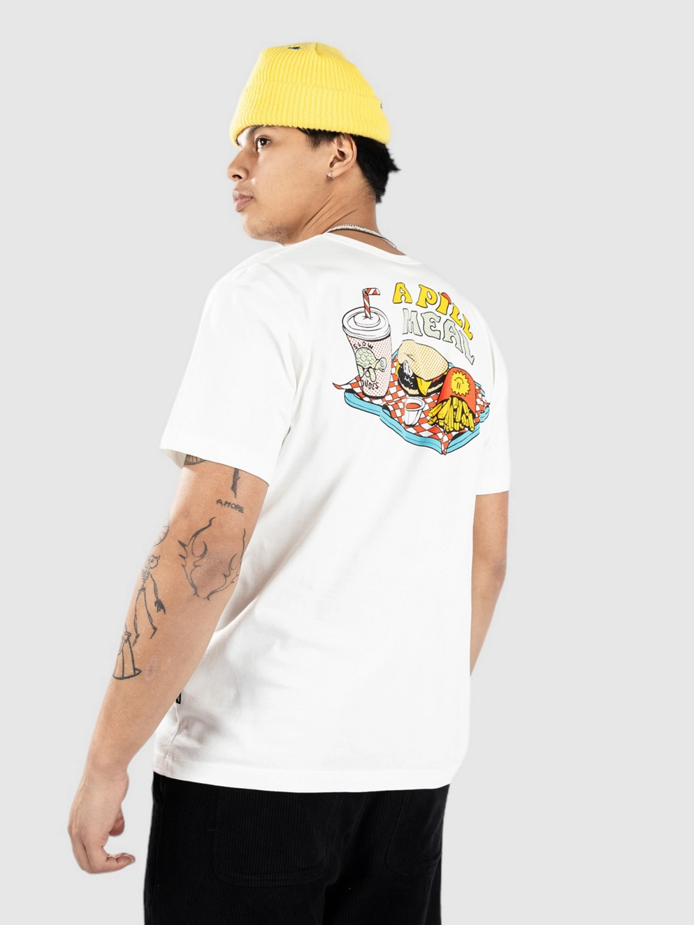 The Dudes A Pill Meal T-Shirt off/white