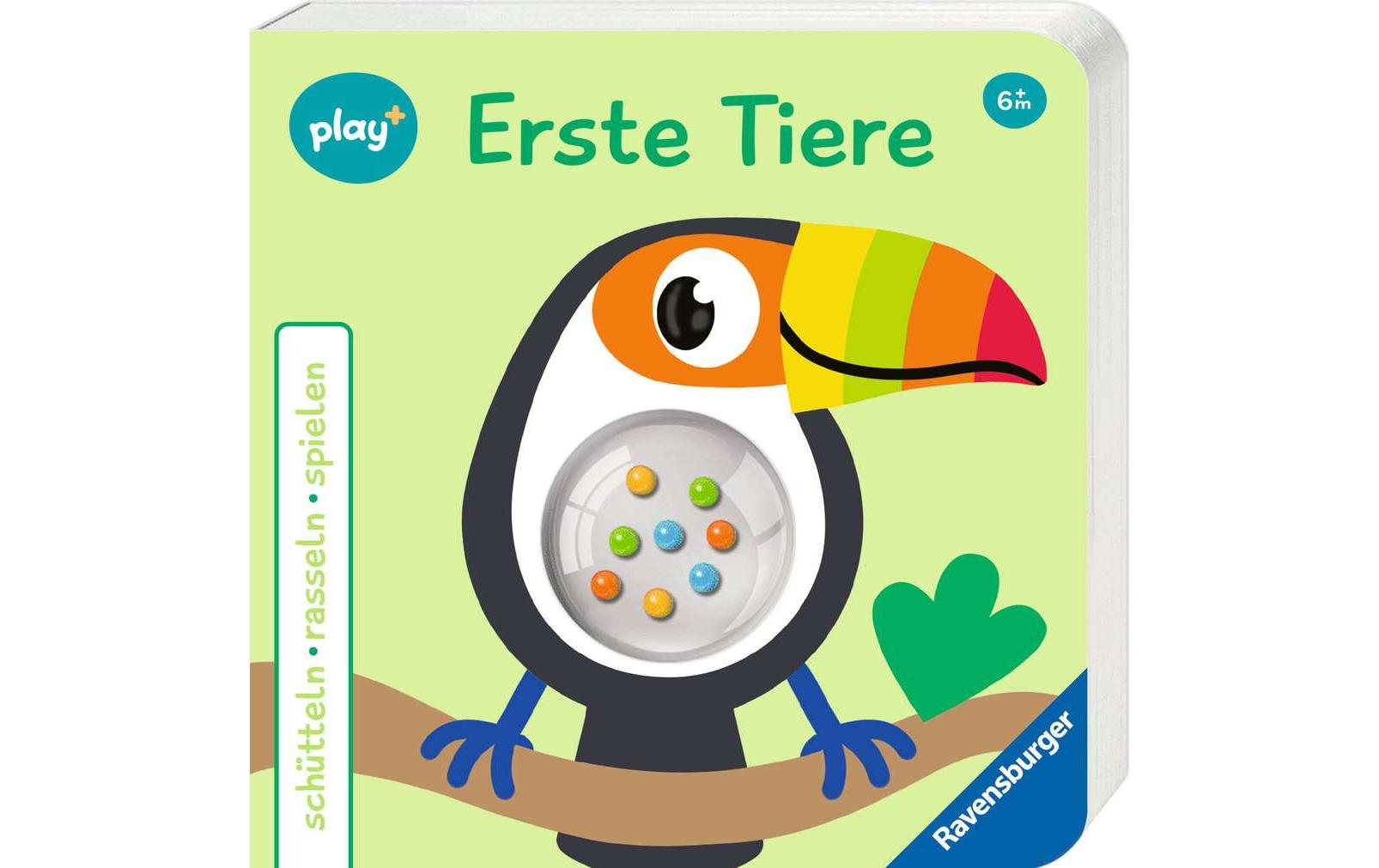 Bilderbuch schütteln, rasseln, spielen: Erste TiereMein erstes Rasselbuch