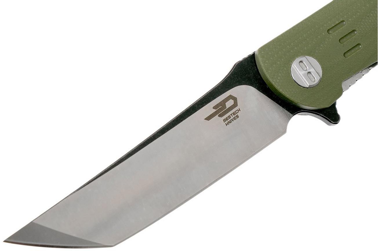 Bestech Kendo Green G10 BG06B-2 zakmes