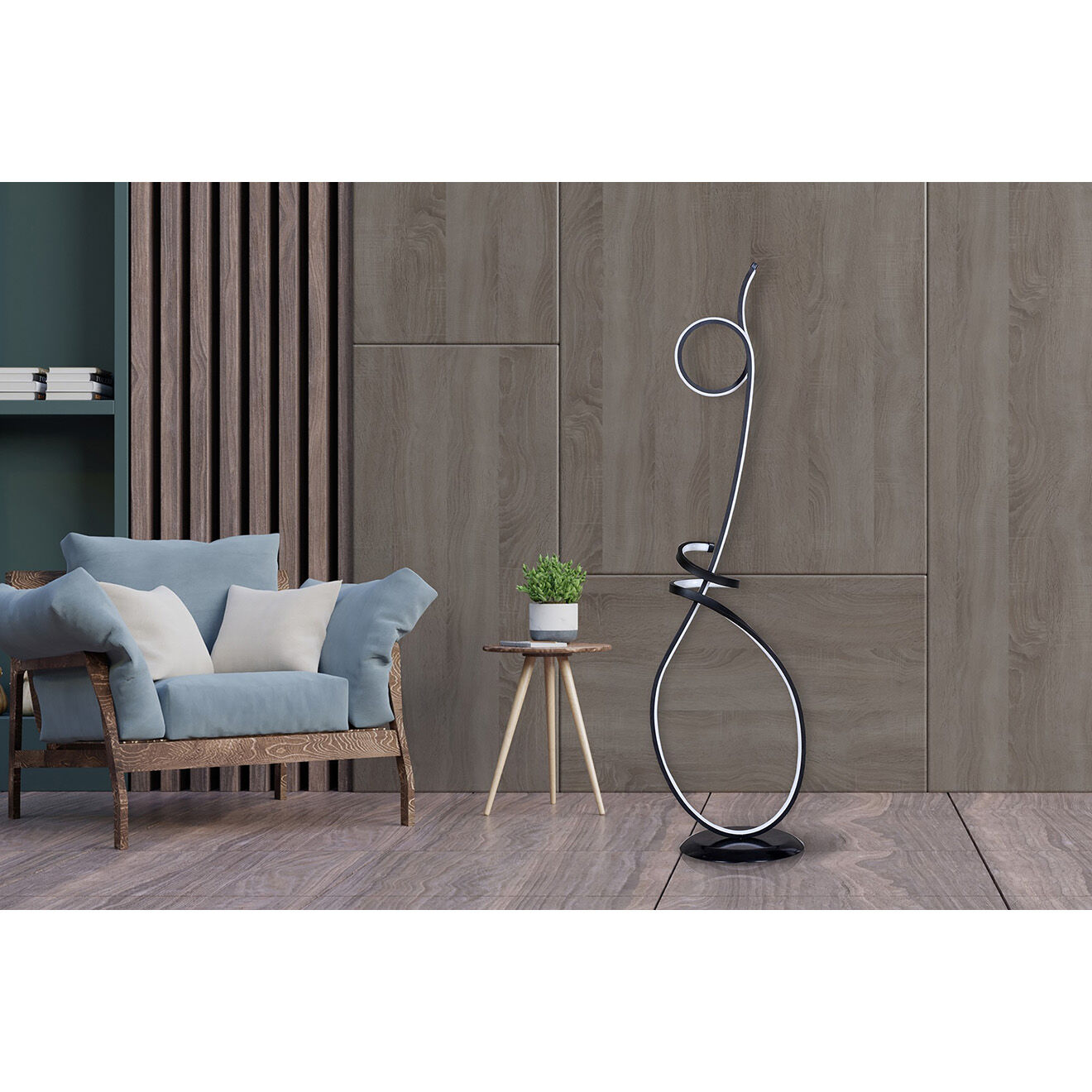 Sheen Lampadaire Picasso multicolore - 30x25x120 cm