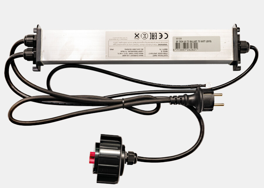 Superfish Alu Tech Uv Trafo Connector Switch T5 75W