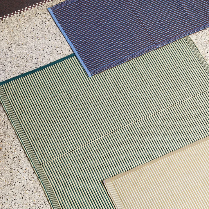 HAY - Tapis Teppich, 170 x 240 cm, schwarz / grün