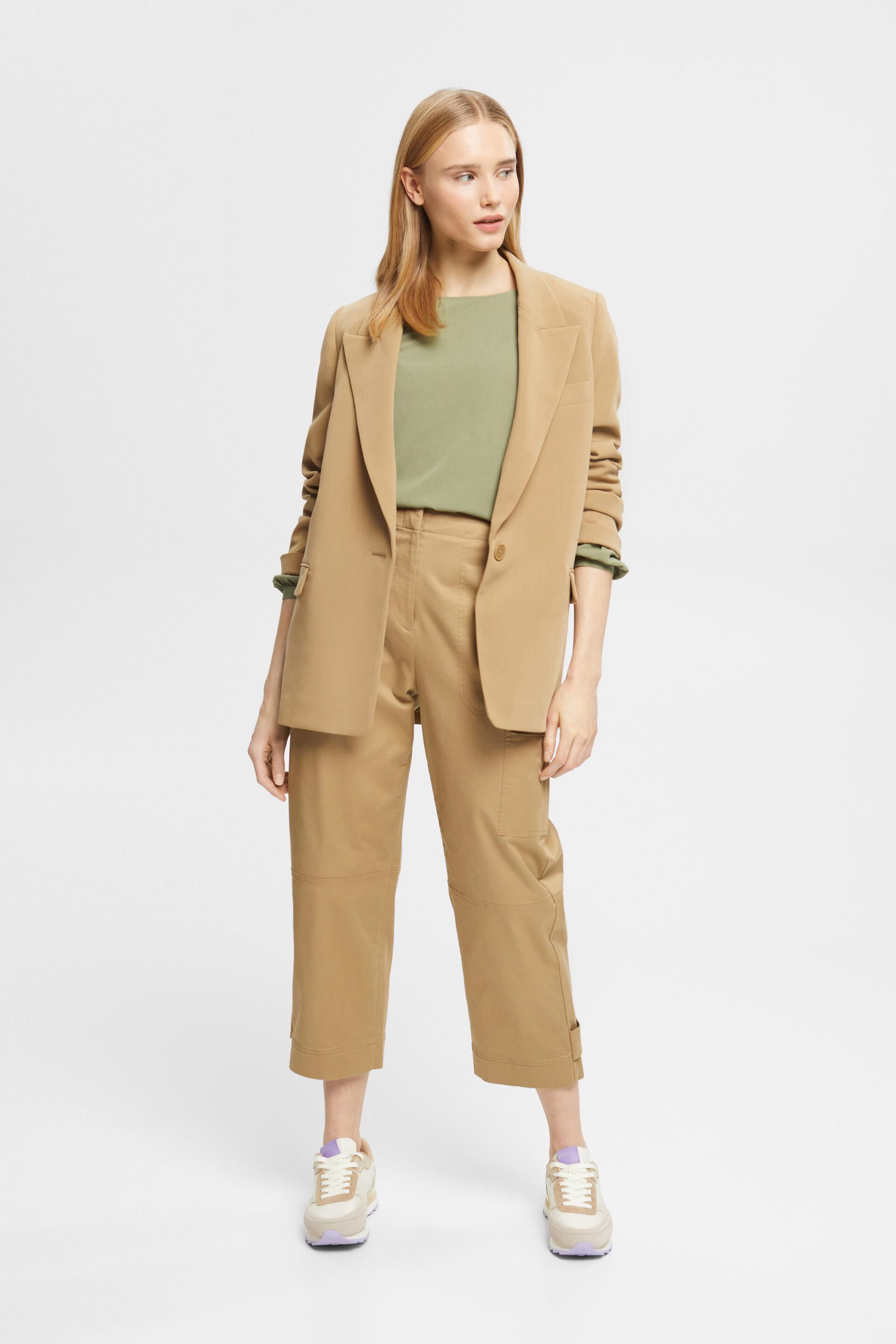 Blouse à effet froncé