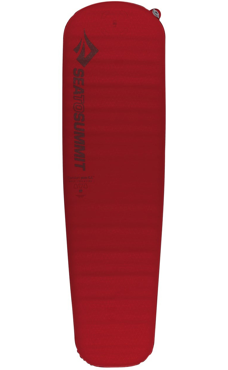 Comfort Plus Self-Inflating Sleeping Mat Red